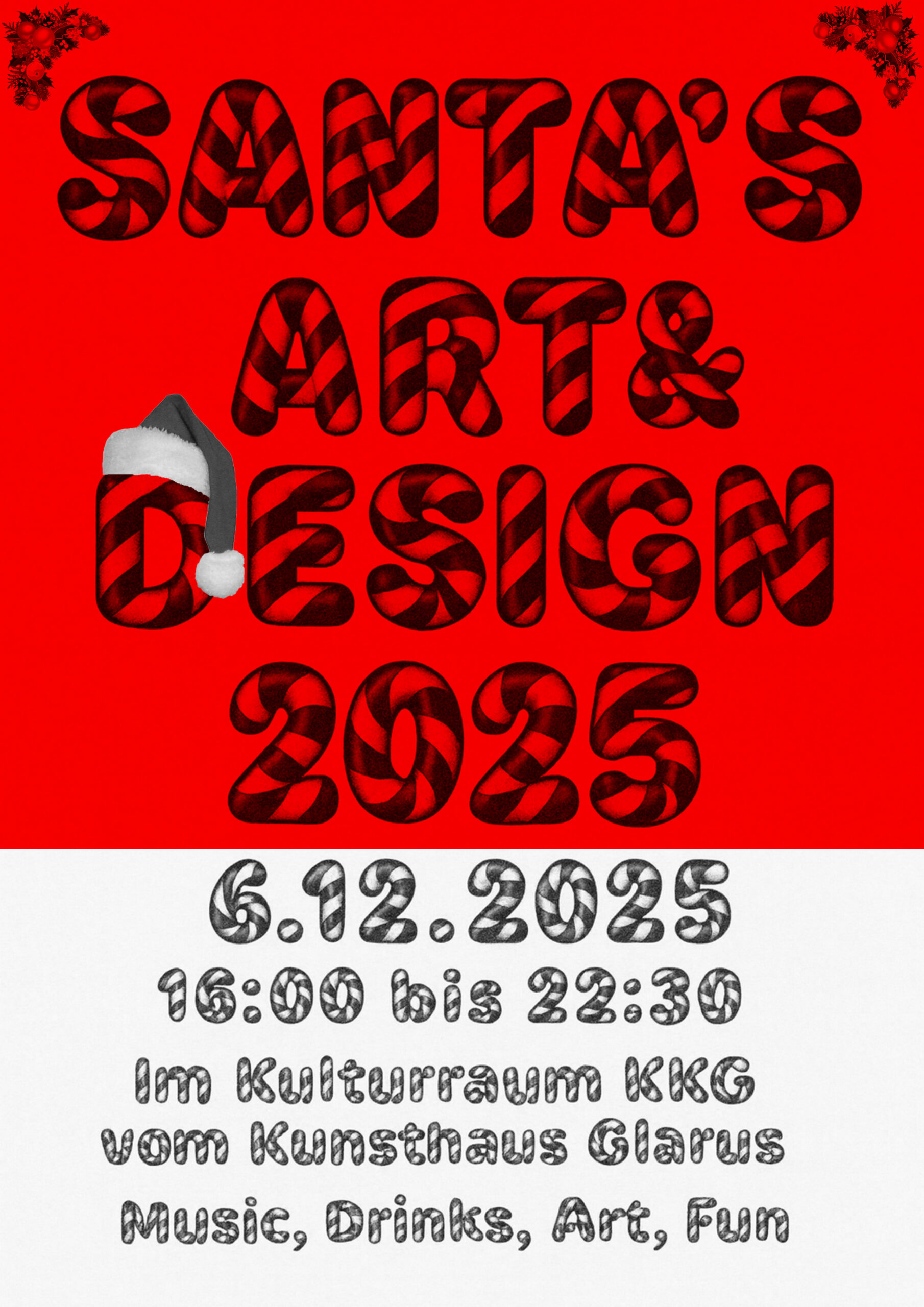 Santa’s ART&DESIGN 2025 @ KKG vom Kunsthaus Glarus …. <3